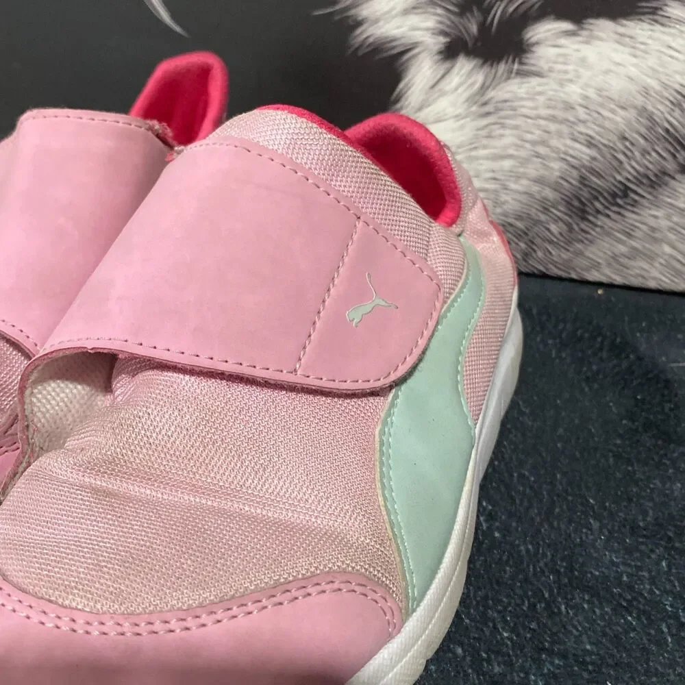 Puma Bao 3 190942-09 Athletic Sneaker Girls 3C Pink Synthetic Cushioned Walking